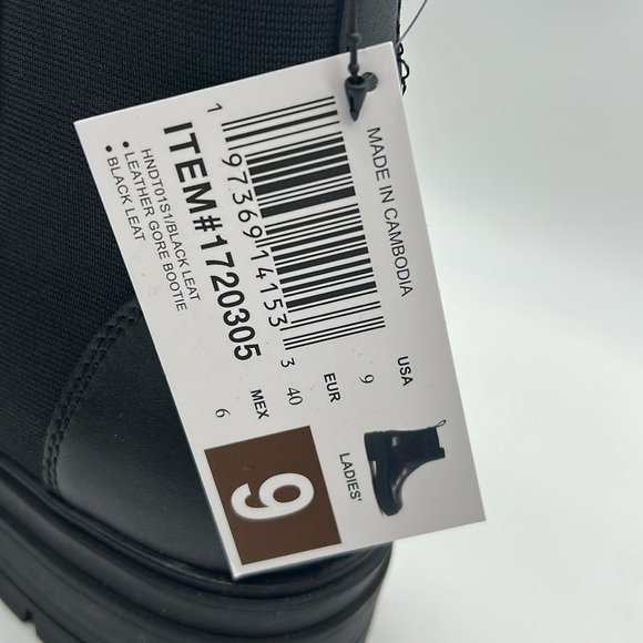 2175- Steve Madden Women’s Black Ankle Boots Sz 9 NWT – Minor Storage Scratches - Picture 11 of 14